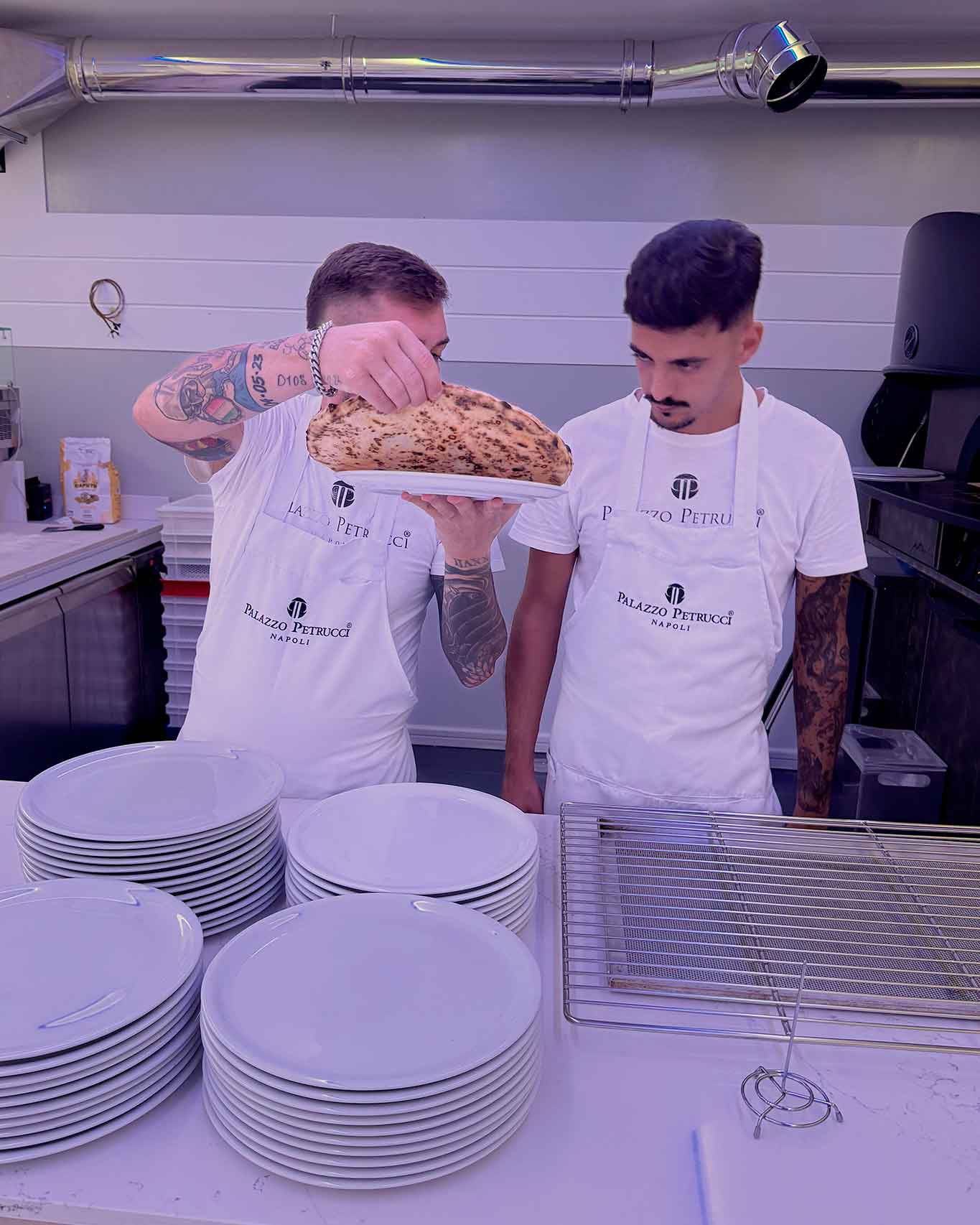 pizzeria Palazzo Petrucci Posillipo Napoli: il controllo della pizza