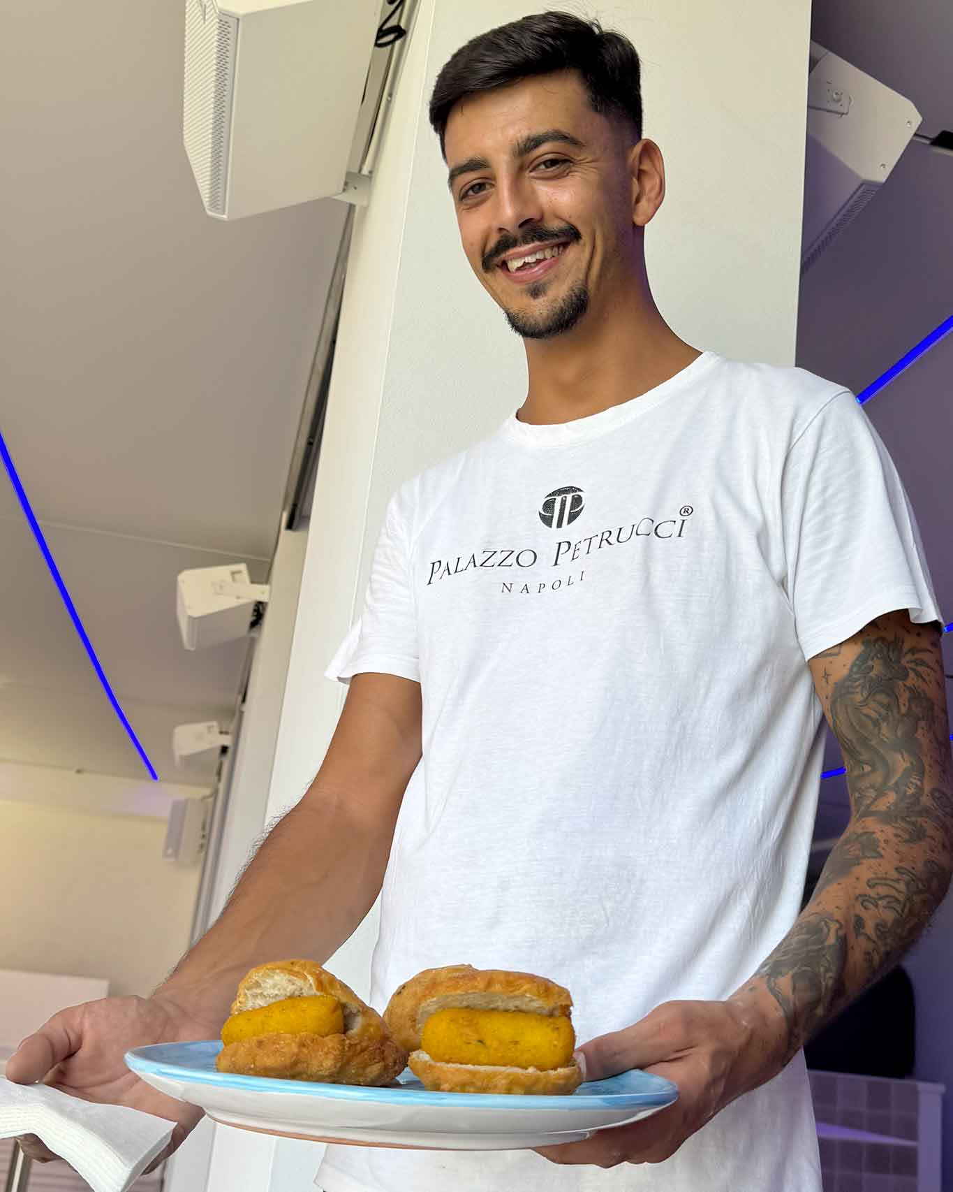 pizzeria Palazzo Petrucci Posillipo Napoli: zewppole e panzerotti